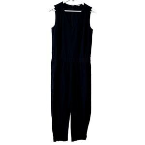 J.Crew Factory Jumpsuit Womens Size 4 Coveralls One-Piece Twill Romper Minimal
